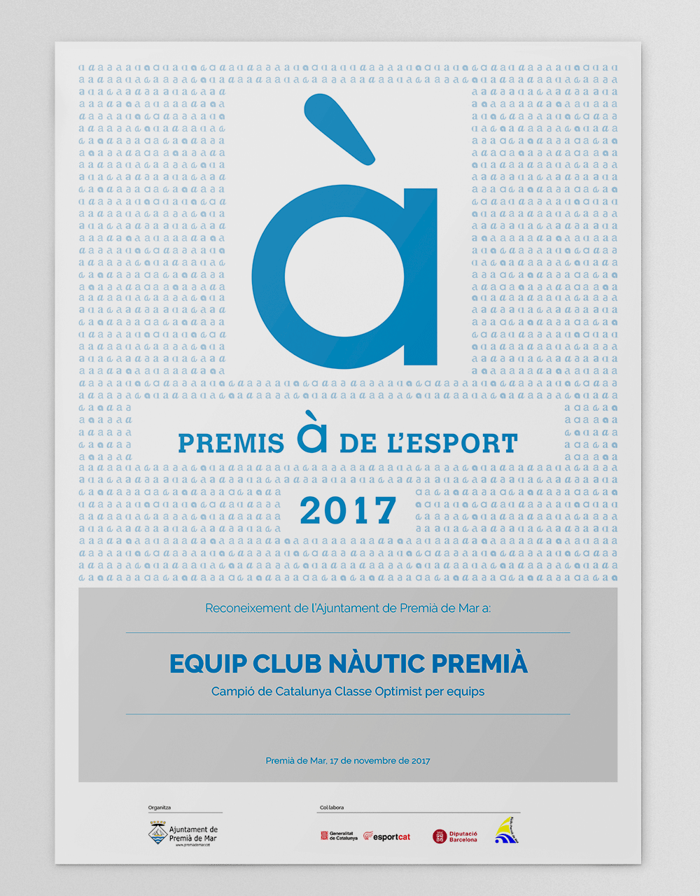 Diploma_PremisA_de_esport_Premia_de_Mar_2017